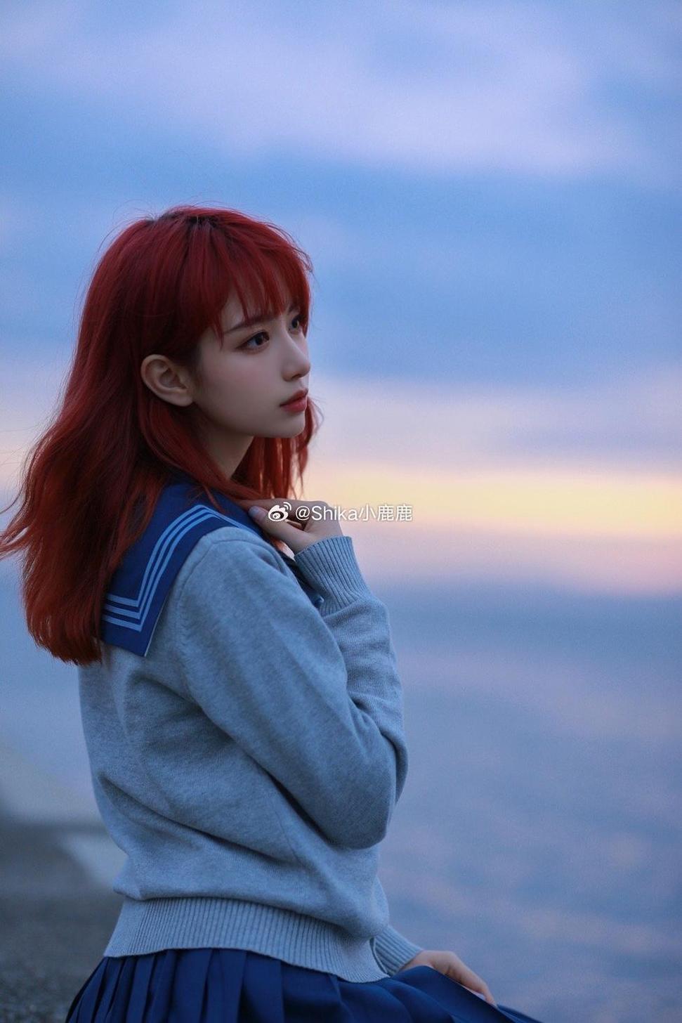 惊叹于视觉震撼！shika小鹿鹿彼女美图超乎想象