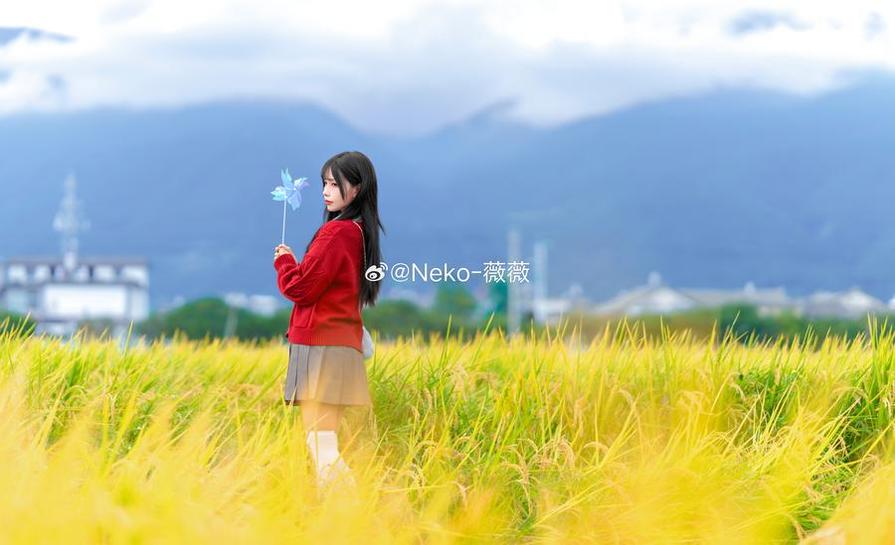 neko薇薇微博分享cos照片