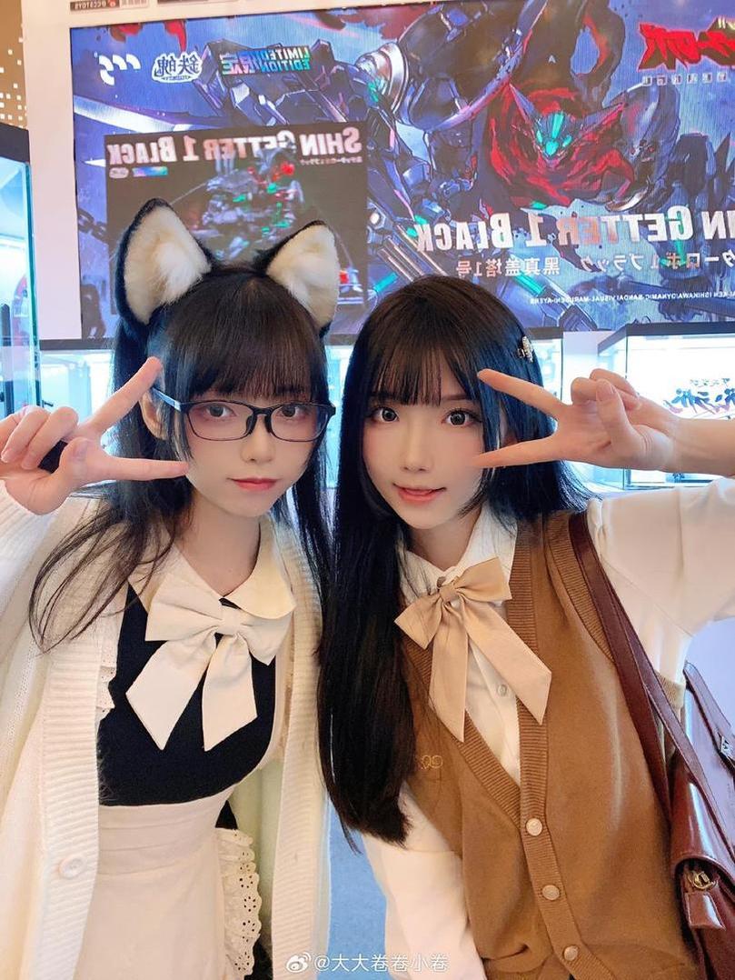 大大卷卷小卷cos马修基：超模般的美图cosplay作品更新