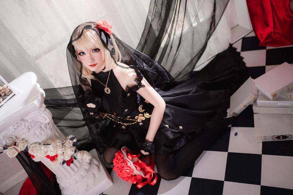 与众不同的cosplay美图，来自星之迟迟免费图片的温柔
