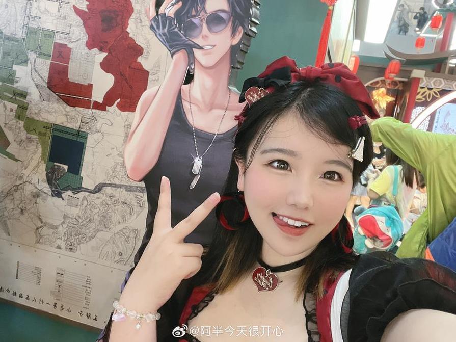 阿半今天很开心守护之翼：我的作品精选图片分享