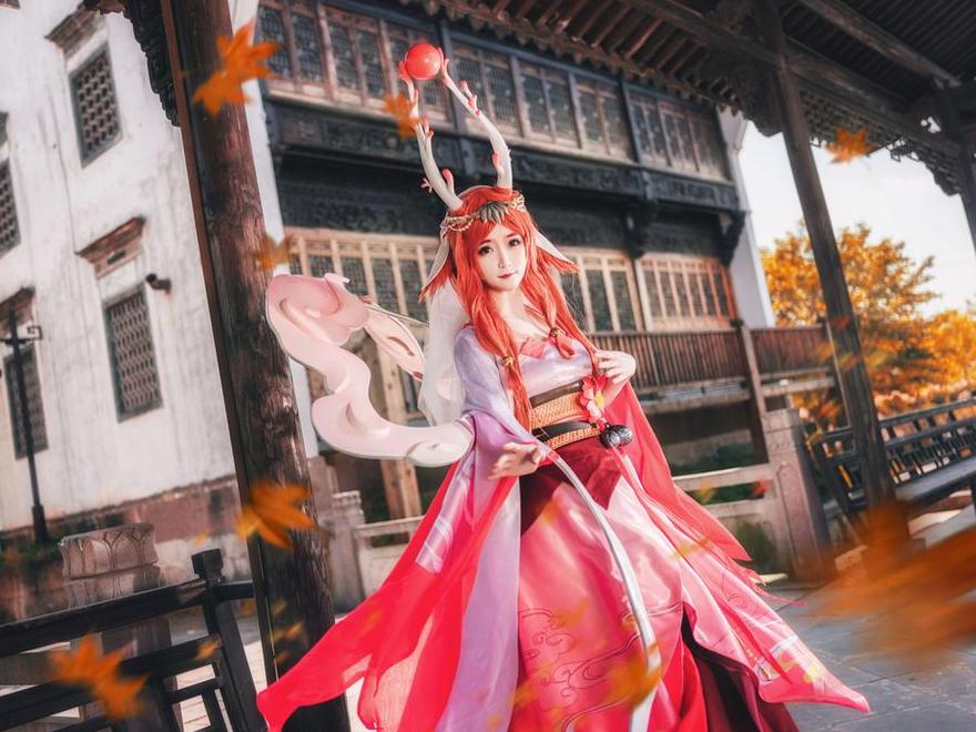 yui金鱼阿拉伯舞cosplay全新作品尽显魅力，精选图分享