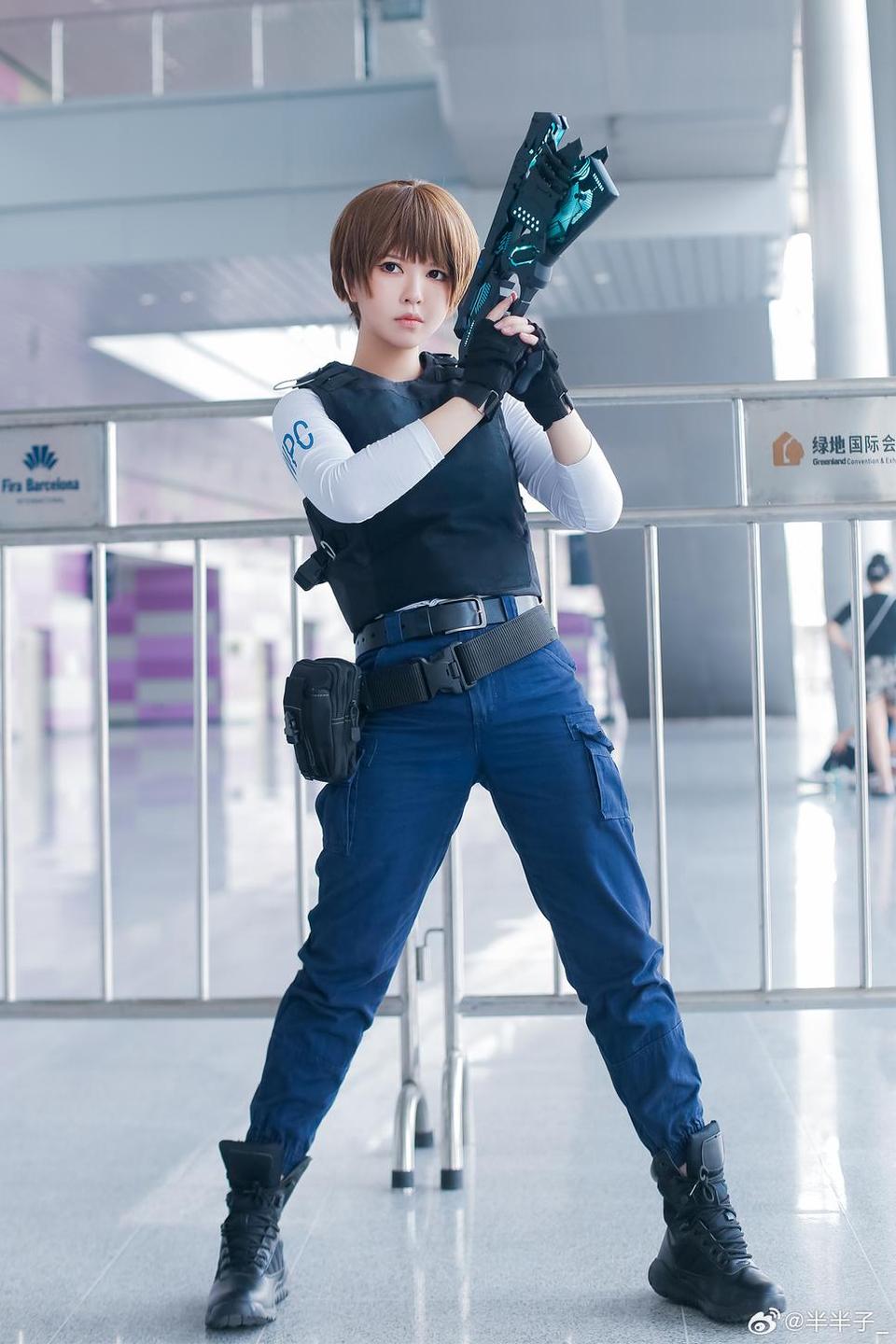 半半子cosplay摄影作品，别样精彩等你发现