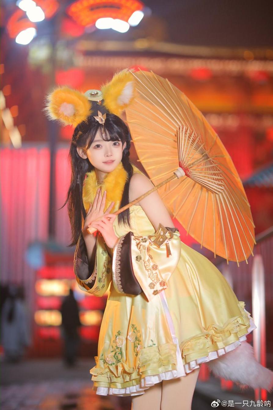是一只九龄私房最新cos作品图包，这位coser的手艺太棒了吧
