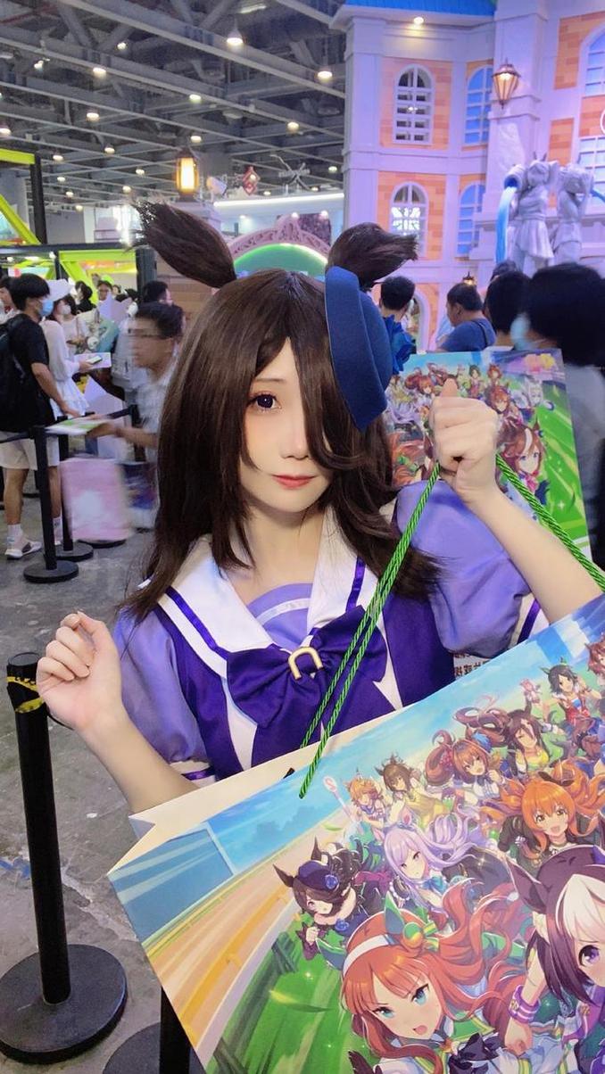 焖焖碳幽灵姬的摄影作品，从不同角度展示了她的美